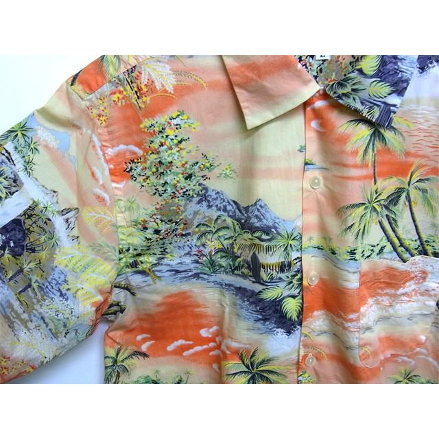 ☆限定品☆ USA「HOFFMAN FABRICS」生地 日本製 『サンセットビーチ 