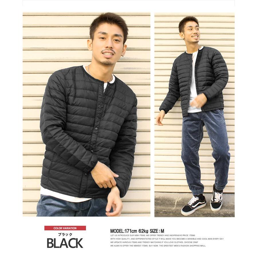 インナー ダウンジャケット メンズ 大きいサイズ リアルダウン