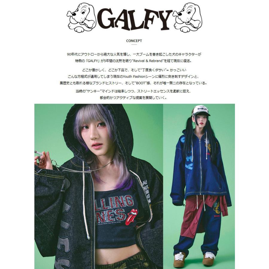 GALFY（ガルフィー） 送料無料 デニム セットアップ メンズ ロゴ