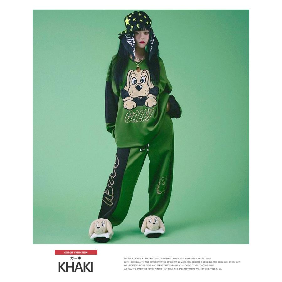 GALFY（ガルフィー） 送料無料 セットアップ メンズ ロゴ 刺繍