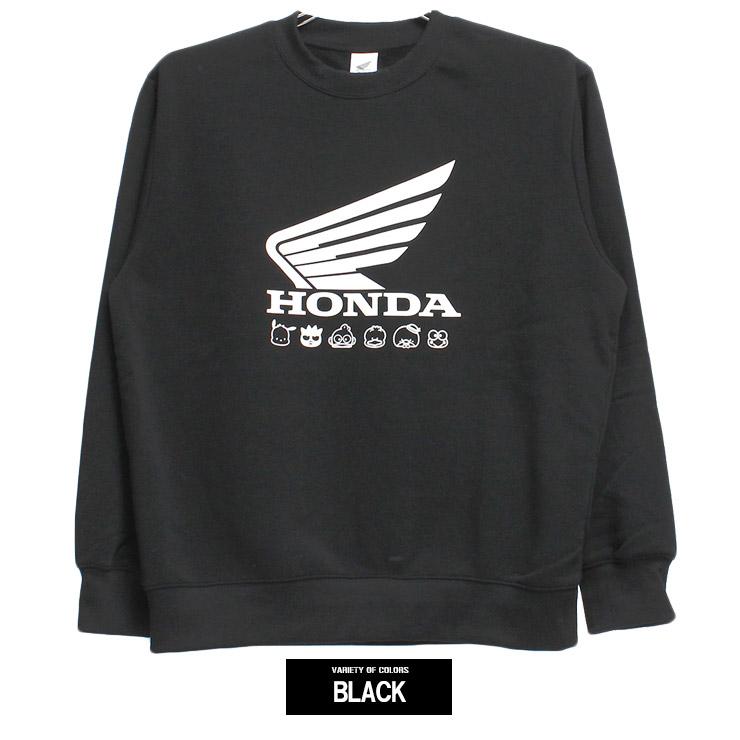 HONDA サンリオ トレーナー メンズ 大きいサイズ 裏起毛 HAPIDANBUI