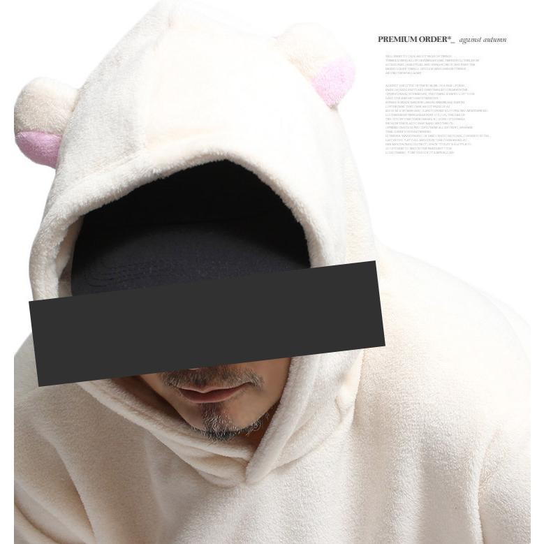 Rilakkuma(リラックマ) パーカー メンズ 大きいサイズ プルオーバー