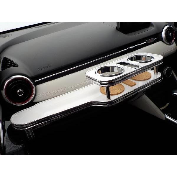 携帯ホルダー付22色から選べるDJ系デミオ（14/9〜）フロントテーブル iPhone対応可 | One Creation | 01