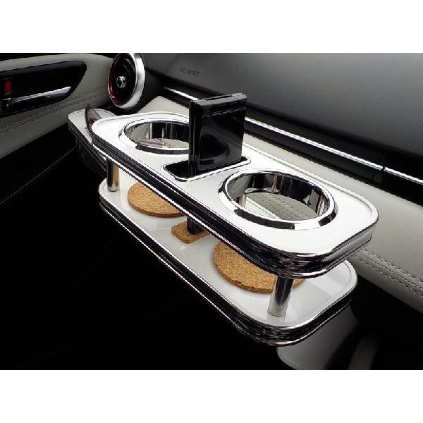 携帯ホルダー付22色から選べるDJ系デミオ（14/9〜）フロントテーブル iPhone対応可 | One Creation | 03