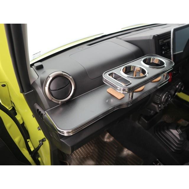 【 専用 】フロントテーブル【ブラックレザー】 One Creation JB64Wジムニー(18/7〜) フロントテーブル レザーブラック