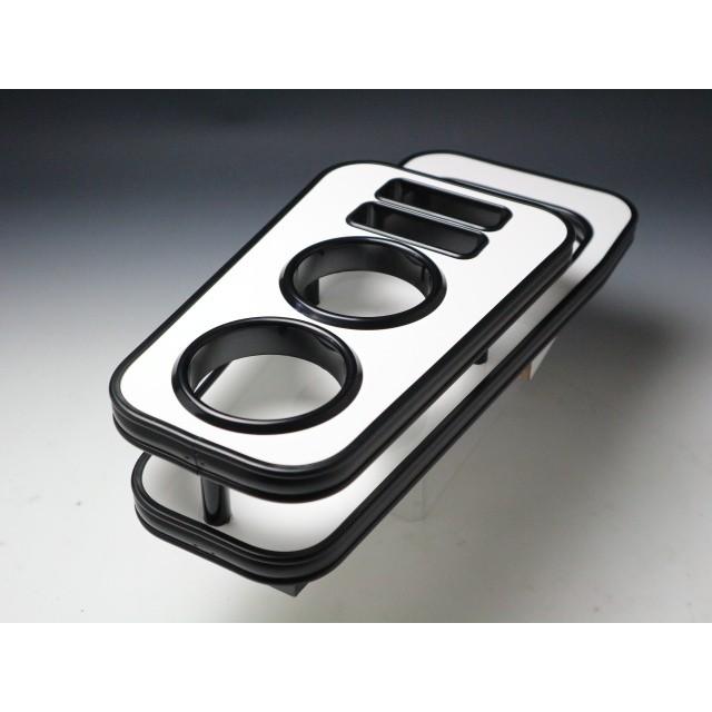 One Creation 50系プリウスフロントカップホルダー ホワイト オール