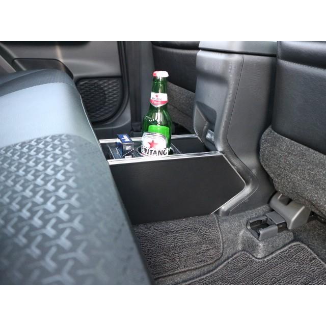 ロッキー A200S A210S ドリンクホルダーや小物置きに ブラックレザー リア ドリンクテーブル 後部座席用 ロッキー A200S A210S ドリンクホルダーや小物置きに ブラックレザー リア ドリンクテーブル 後部座席用