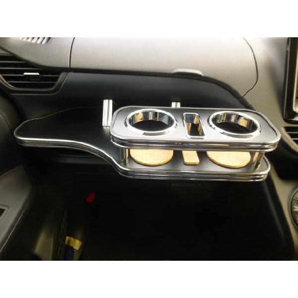 One Creation 80系ノア、ヴォクシー フロントテーブル レザーブラック