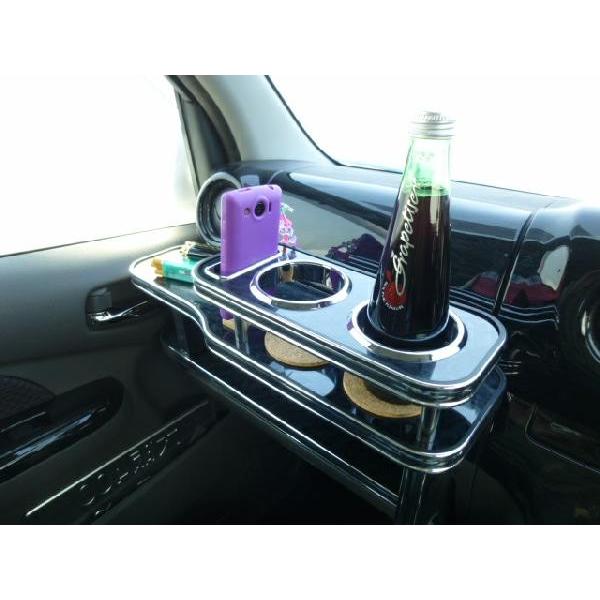 One Creation NV350キャラバン フロントテーブル レザーブラック BKx