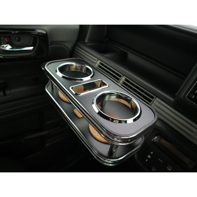 N-VAN用のフロアボード、荷室テーブル、フロントテーブルセット One Creation 携帯ホルダー付☆22色から選べる N-VAN(18/7〜）フロント