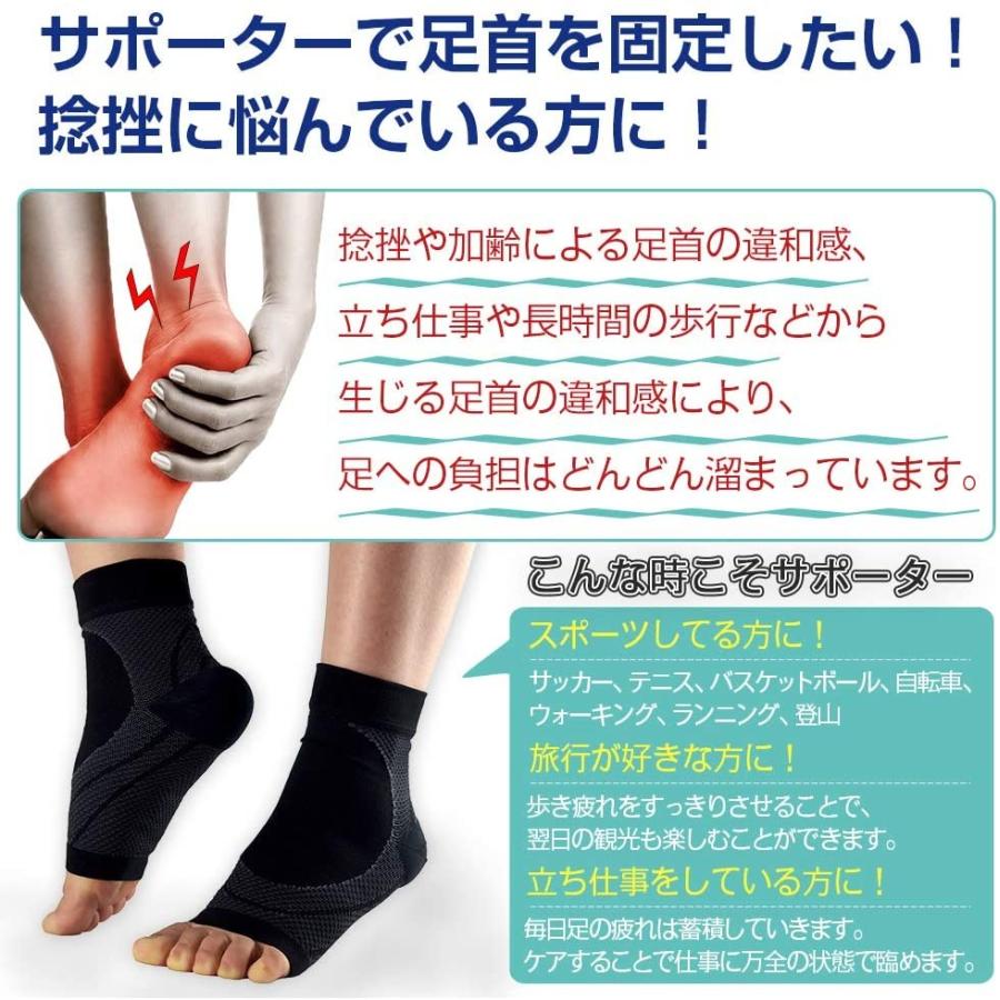 足首サポーター スポーツ用 薄型 捻挫 関節 足底筋膜炎 扁平足 アーチ 固定 足 かかと 痛み サポーター 長時間の立ち仕事に 2枚組 Mimidi Foot One Cube 通販 Yahoo ショッピング