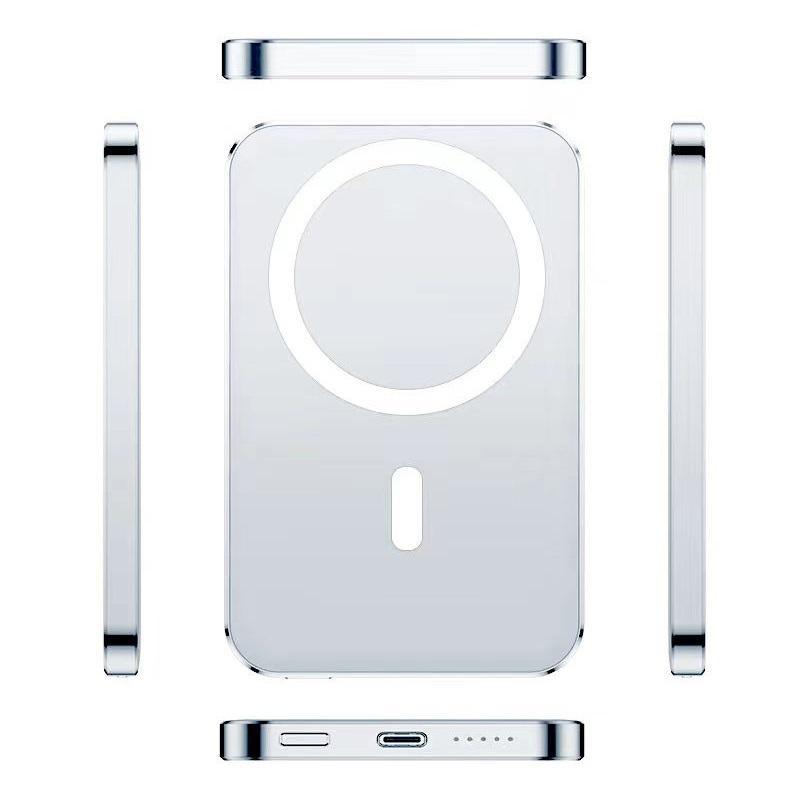 モバイルバッテリー magsafe 10000mAh 大容量 小型  急速充電 軽量 薄型 アルミ合金製 マグネット ワイヤレス 磁気 2台同時充電 iPhone 16 15 iPhone14 iPhone13 |  | 13