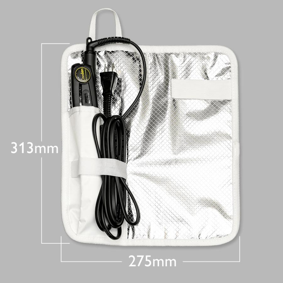 定番人気! ヘアアイロン専用収納ポーチ ブラック 収納カバー 収納可能 コード収納 持ち運び便利 ユニバーサルトラベルケース 小型電化製品保管用 オーガ ヘアアイロン専用収納ポーチ ブラック 収納カバー 収納可能 コード収納 持ち運び便利 ユニバーサルトラベルケース 小型電化製品保管用 オーガナイ