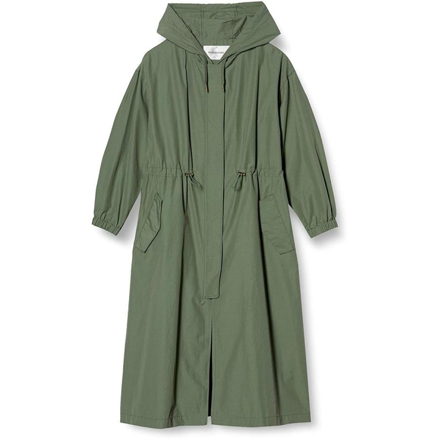 人気ブランド新作豊富 モッズコート ナチュラルビューティーベーシック ミリタリーロングコート 日本サイズm相当 M 日本 グリーン レディース コート アウター