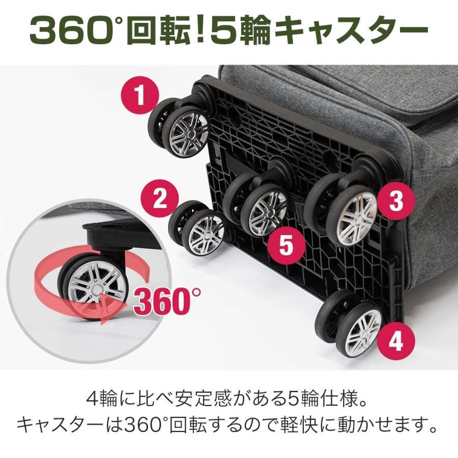 1年保証 ショッピングカート 横押し 押し引き 大容量 26L 2WAY 保冷
