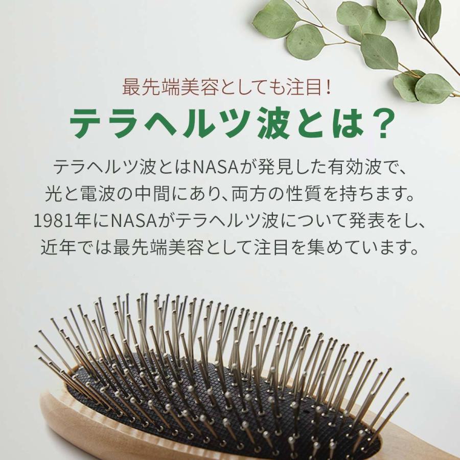 1年保証 ヘアーブラシ パドルブラシ テラブラシ 正規品 21.5cm くし