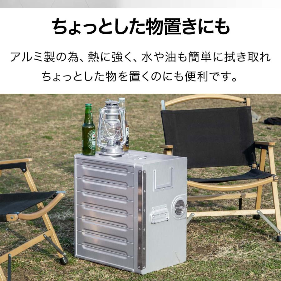FIELDOOR 1年保証 コンテナボックス アルミギャレーボックス FIELDOOR 1年保証 コンテナボックス アルミギャレーボックス