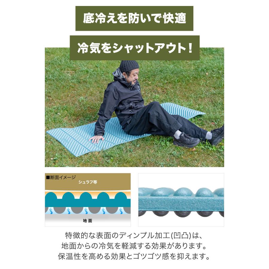 FIELDOOR 1年保証 アウトドア クッション マット 折りたたみ FIELDOOR 1年保証 アウトドア クッション マット 折りたたみ
