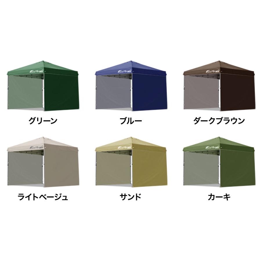 FIELDOOR（フィールドア） タープテント 1年保証 2.5m ワンタッチ