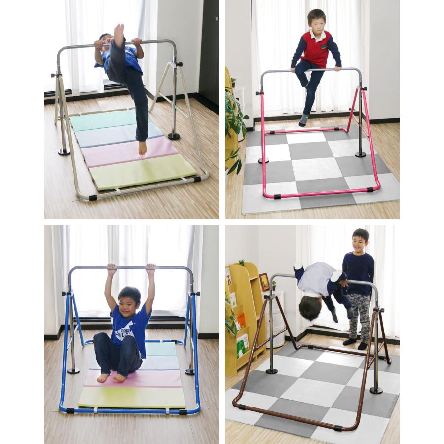 1年保証 鉄棒 室内 子供 耐荷重100kg 折りたたみ鉄棒 安全 SGマーク