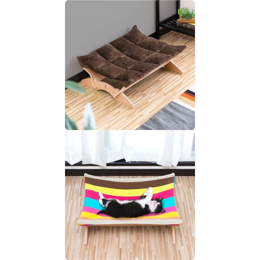 1年保証 猫用ベッド ハンモック Mサイズ 54cm 耐荷重6kg