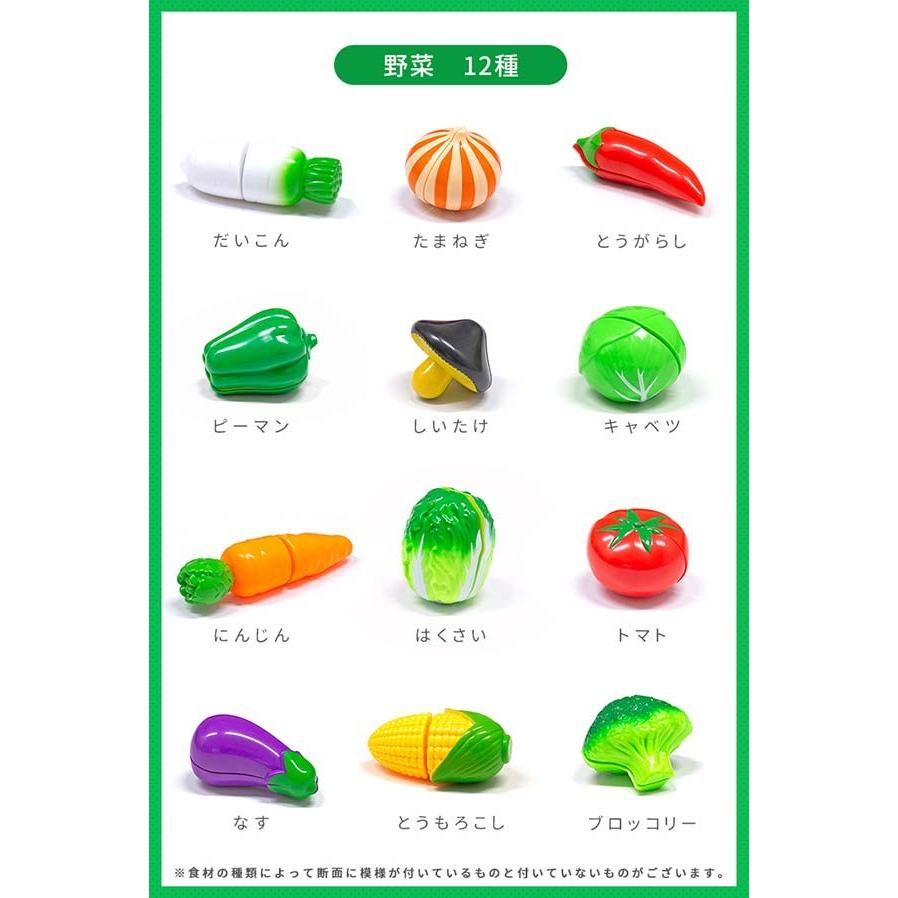 ままごと 食材 食べ物 キッチン 野菜 フルーツ 詰め合わせ まな板 包丁 26種類 収納バッグ付 切れる ナイフ ままごとセット おもちゃ 知育玩具 Rizkiz 送料無料 Ys A Bargainprice 通販 Yahoo ショッピング
