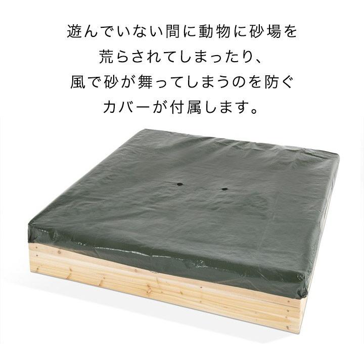 砂場 庭 砂場遊び すな場 砂遊び おうち 木製砂場 113 X 113 X 23cm カバー シート 付き すなば 家庭用 木製 柵 ボールプール おすすめ 子供 Plum 送料無料 Ys A Bargainprice 通販 Yahoo ショッピング