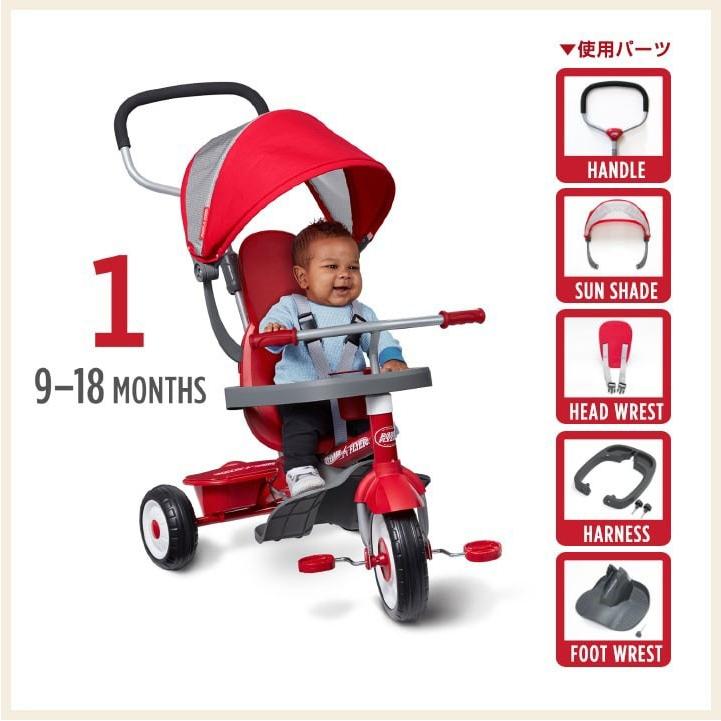 ラジオフライヤー（RADIOFLYER） 1年保証 三輪車 自転車 プッシュ