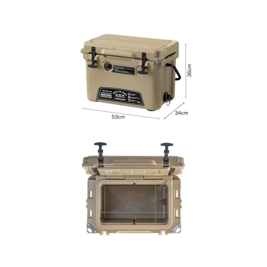 1年保証 クーラーボックス 小型 18.9L 20QT クーラーバッグ ハードクーラーボックス クーラーBOX プロ仕様 釣り キャンプ バーベキュー 運動会 送料無料 | FIELDOOR | 14