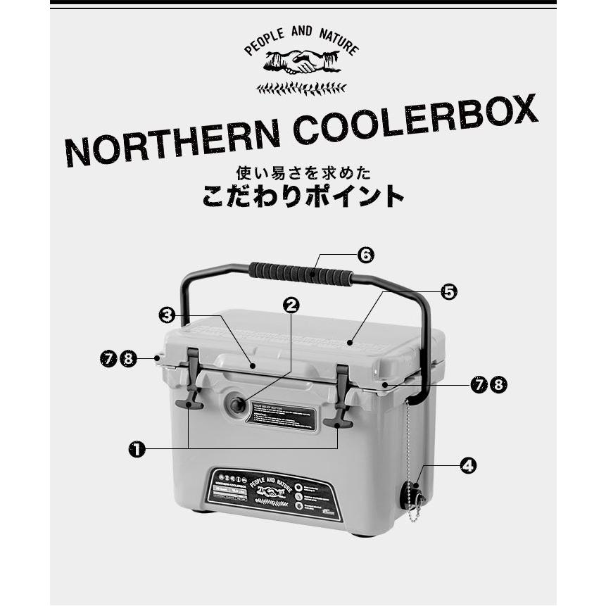 1年保証 クーラーボックス 小型 18.9L 20QT クーラーバッグ ハードクーラーボックス クーラーBOX プロ仕様 釣り キャンプ バーベキュー 運動会 送料無料 | FIELDOOR | 09