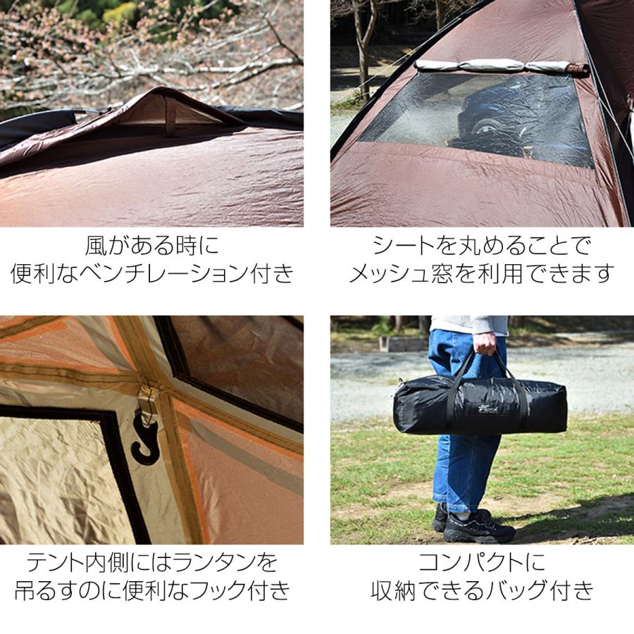 FIELDOR カーサイドタープ ベージュ 収納バッグ付 FIELDOR カーサイドタープ ベージュ 収納バッグ付 FIELDOOR