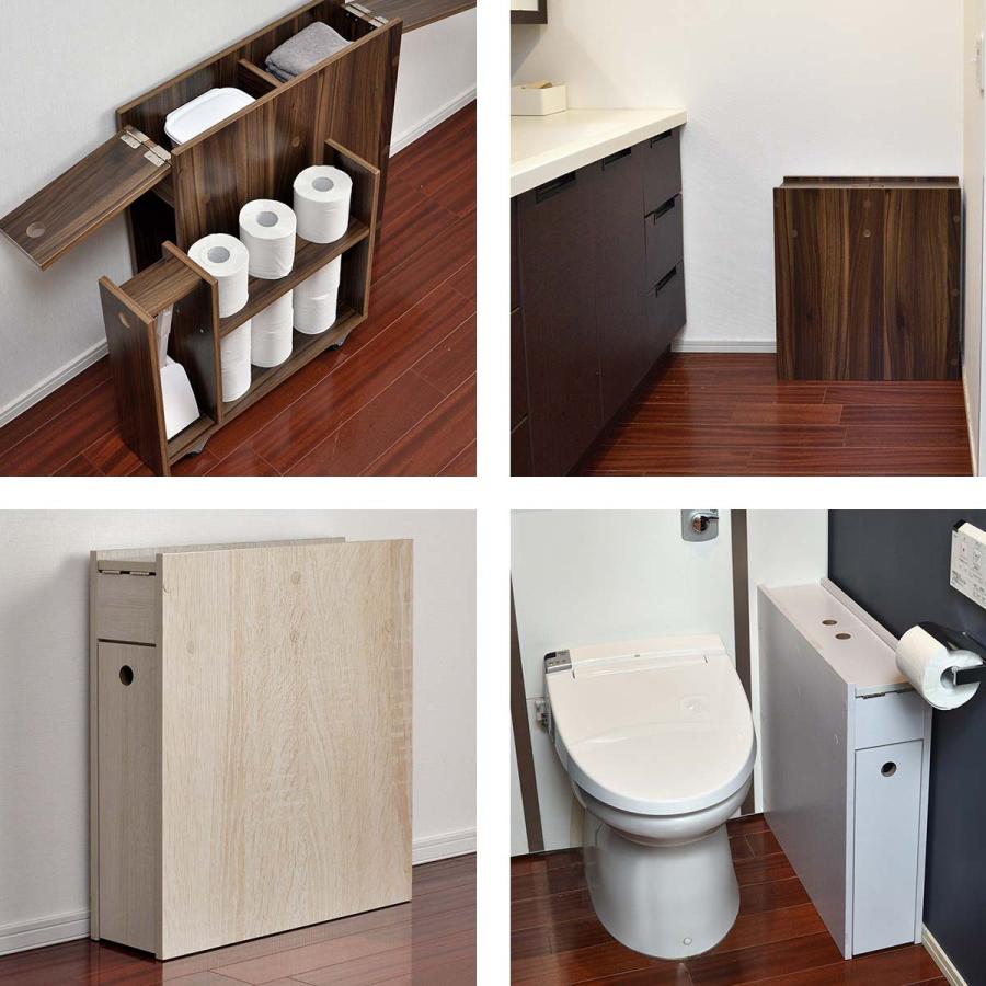 トイレ収納 トイレラック スリム 薄型 引き戸 おしゃれ スライド 1456 1年保証 トイレ収納 トイレラック スリム 薄型 引き戸 おしゃれ