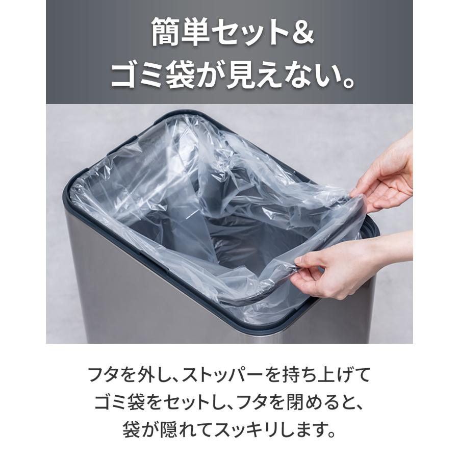 1年保証 ゴミ箱 自動開閉 50L 臭わない 消臭 ふた付き 45リットル ゴミ