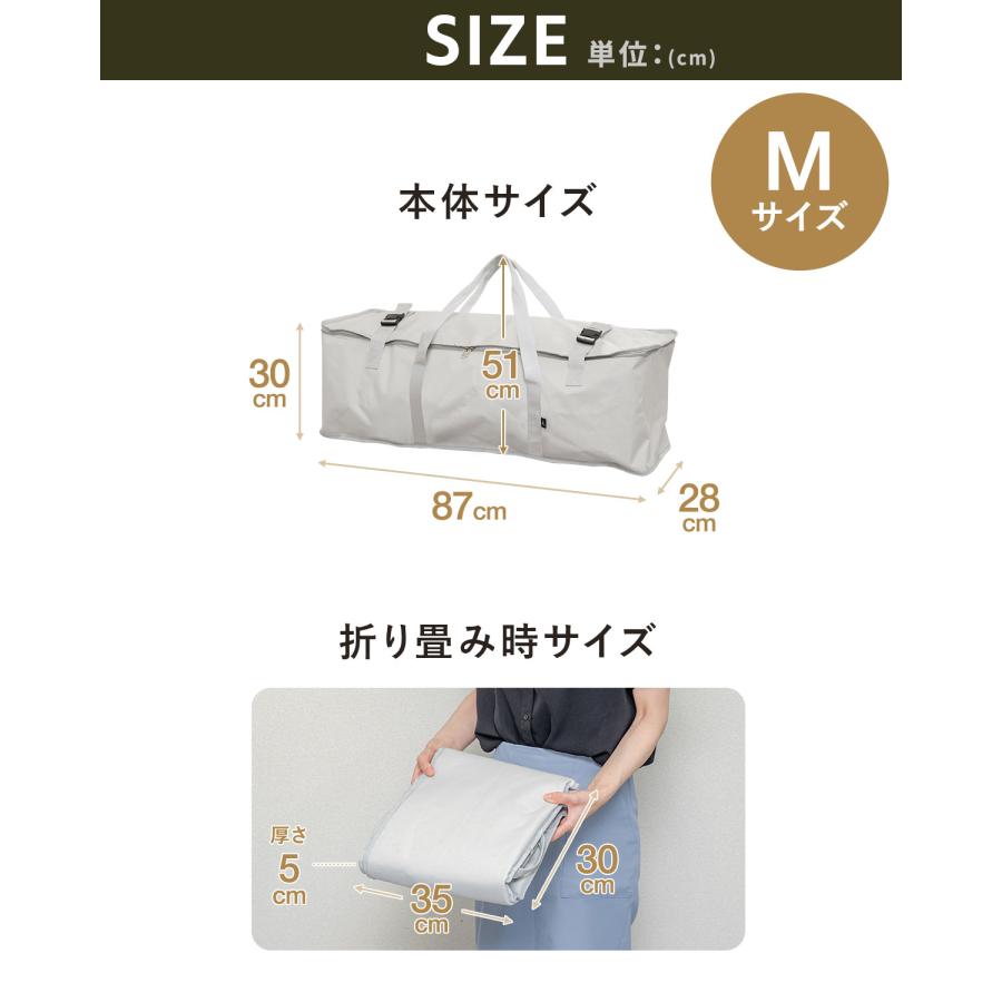 1年保証 クリスマスツリー 収納バッグ 収納袋 Lサイズ 幅100cm×奥行