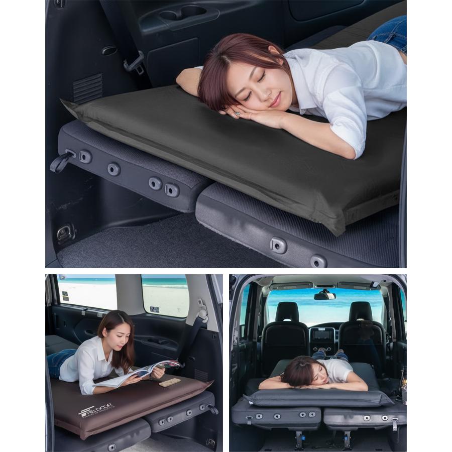 FIELDOOR（フィールドア） 1年保証 車中泊マット 厚さ10cm エアー