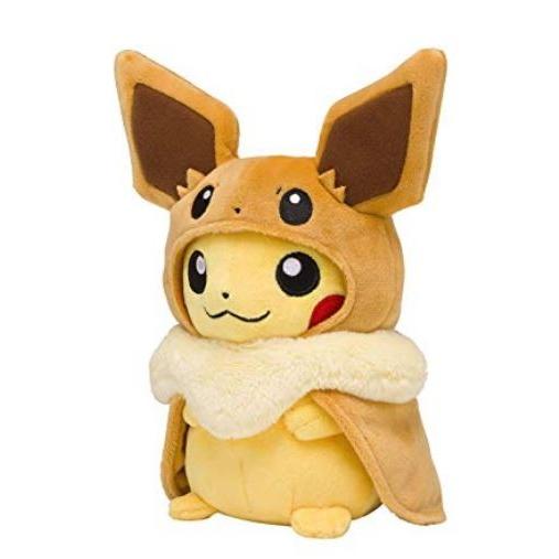 ポケモン Pokemon ポケモンセンターオリジナル ぬいぐるみ イーブイポンチョのピカチュウ 送料無料 Dream Online Shop 通販 Yahoo ショッピング