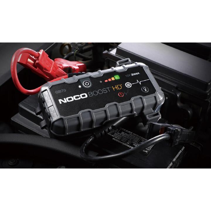 NOCO（ノコ） ジャンプスターター 2000A 12V GBシリーズ 国産車に使用