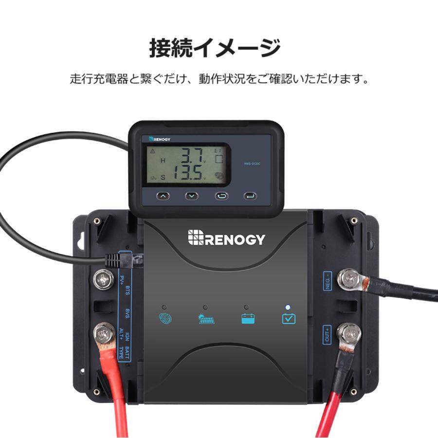 RENOGY MPPT走行充電器専用液晶モニター RMS-DCDC rms-dcdc : サブ