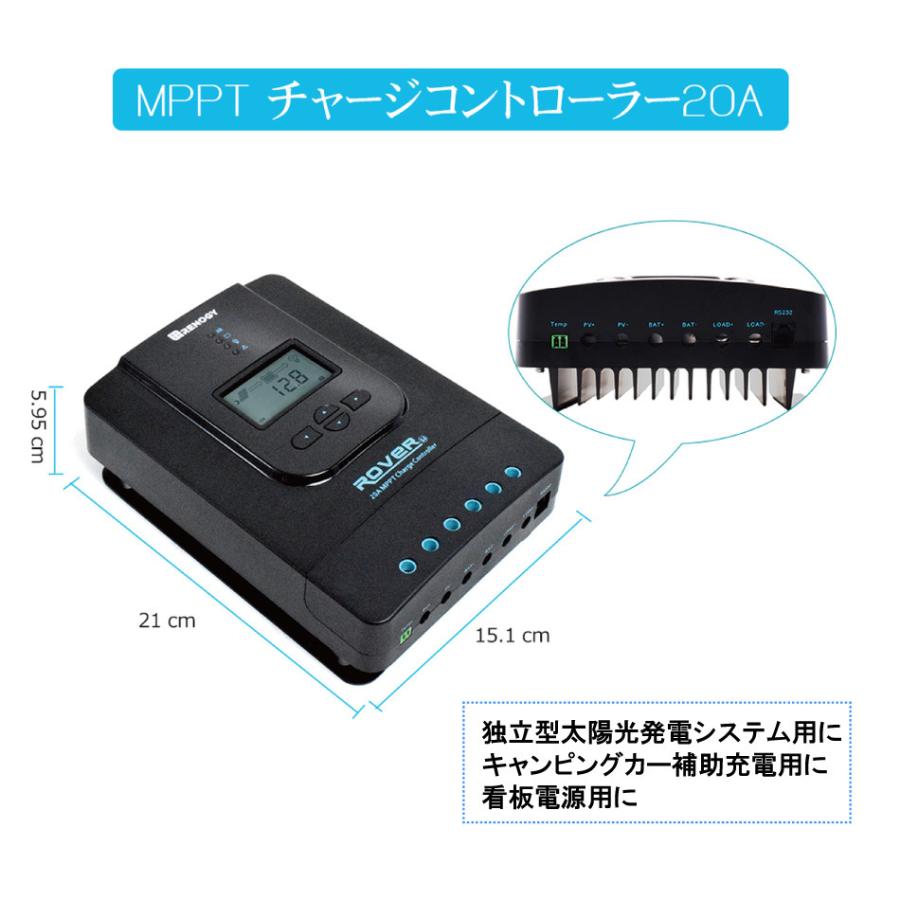 RENOGY（レノジー） RENOGY ROVER LIシリーズ MPPT チャージ