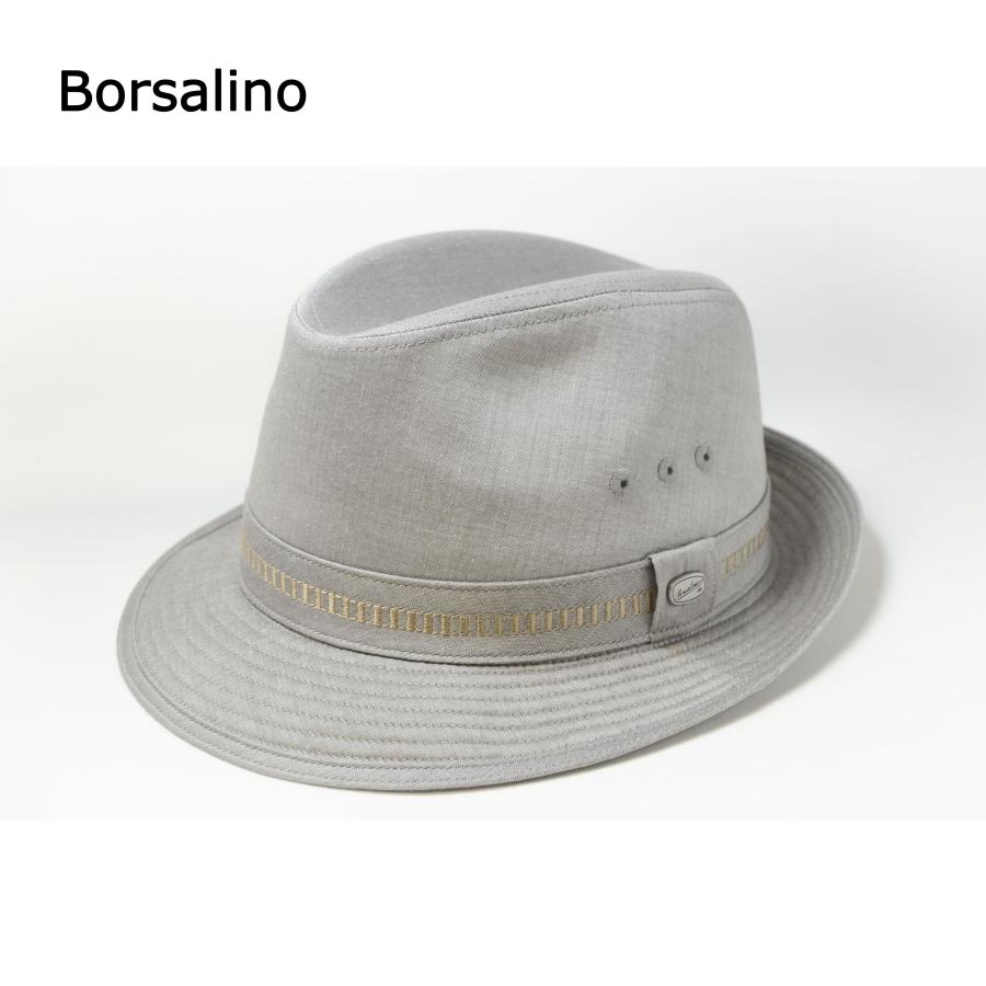 帽子　メンズ　チロル　へリンボンタンブラーライナー　春夏　ボルサリーノ | Borsalino