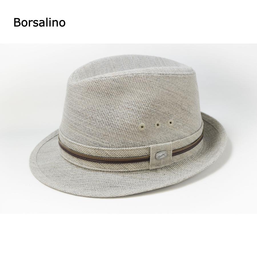 帽子　メンズ　チロル　カラミメッシュ　ベージュ　ボルサリーノ | 