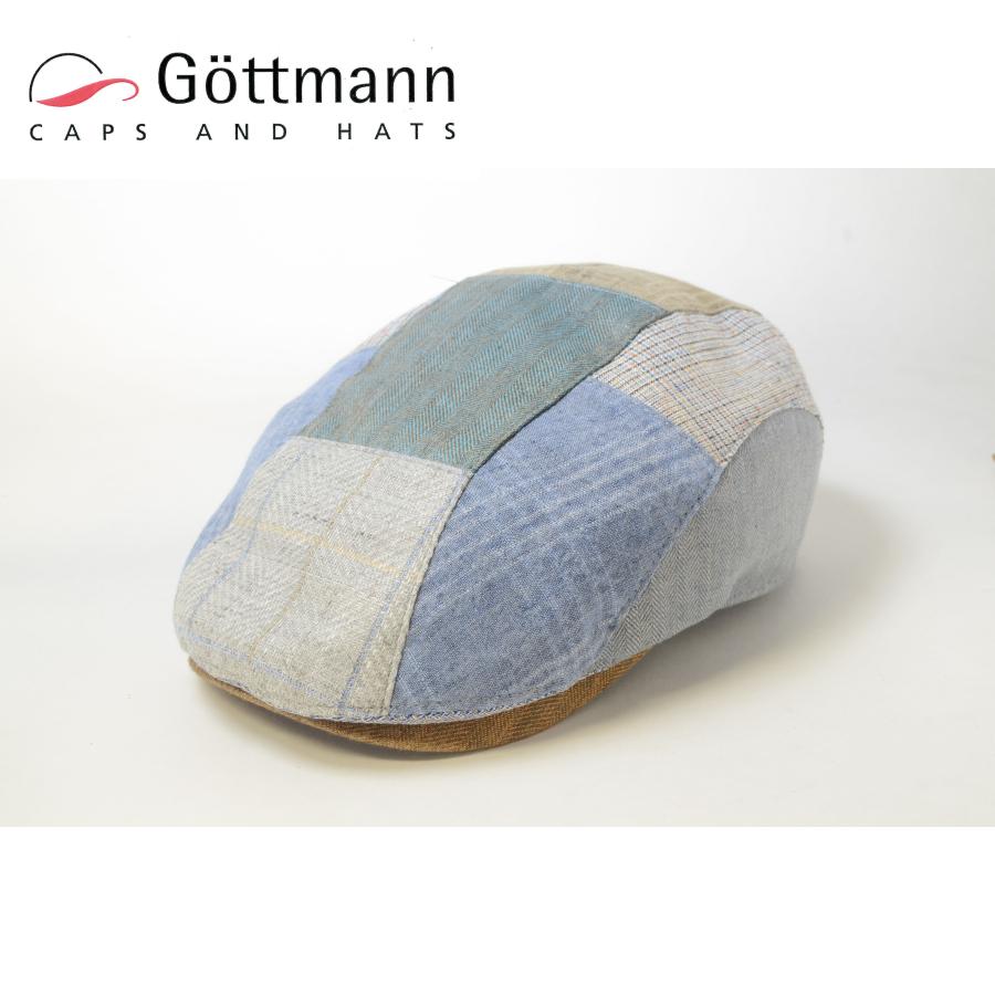 Gottmann　ハンチング　メンズ　春夏　パッチワーク　Baxter-P　ゴットマン | Gottmann