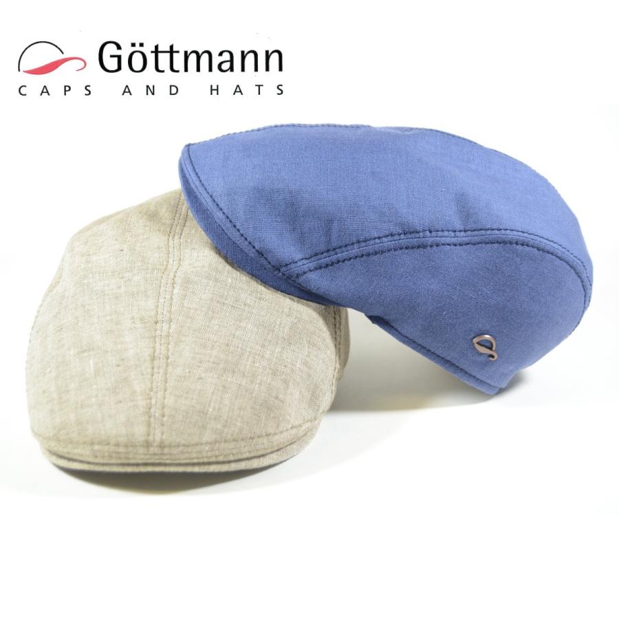 帽子　メンズ　ハンチング　麻　Gottmann | 