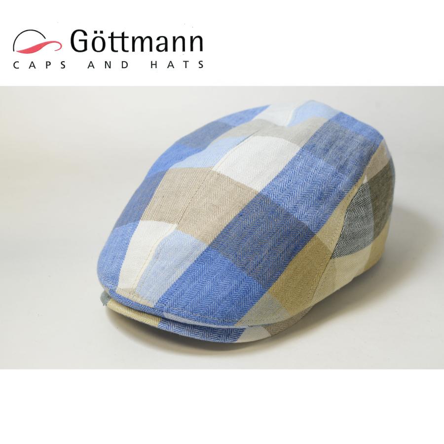 Gottmann　ハンチング　チェック柄　帽子　メンズ　ゴットマン | Gottmann
