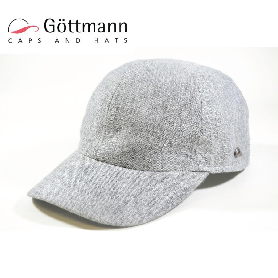 帽子　メンズ　キャップ　麻100％　Gottmann | 