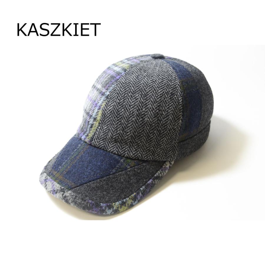 帽子　キャップ　小さいサイズ　KASZKIET　パッチワーク | 