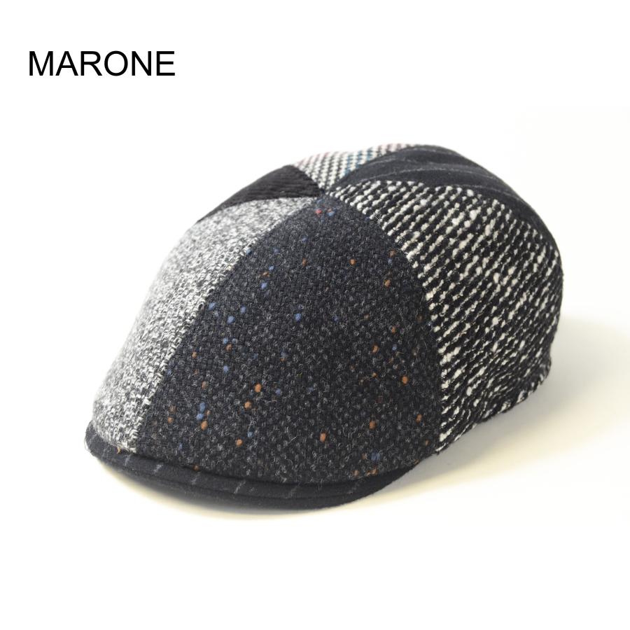 帽子　ハンチング　六方　ハンチング　MARONE　マローネ | 