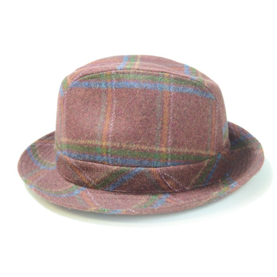 帽子　ミストラル　フランス　チェック柄　赤　チロル　MISTRAL |  | 03
