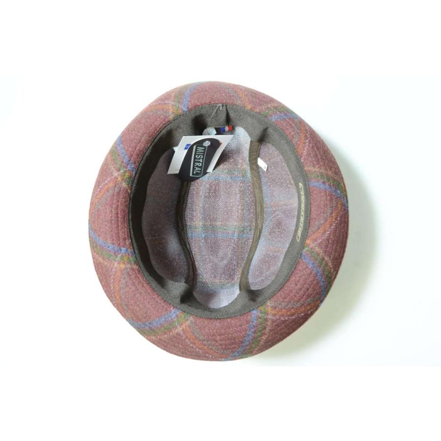 帽子　ミストラル　フランス　チェック柄　赤　チロル　MISTRAL |  | 04