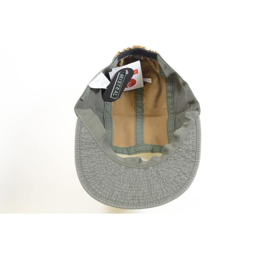 帽子　メンズ　キャップ　ミストラル　WASH　丸ワイド　フーセン型　スリートーン |  | 05